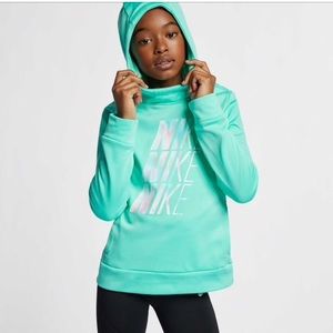 NIKE THERMA UNICORN (YS) GIRLS HOODED PULLOVER